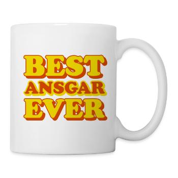 Ansgar First name Funny gift - Mug - white - Right