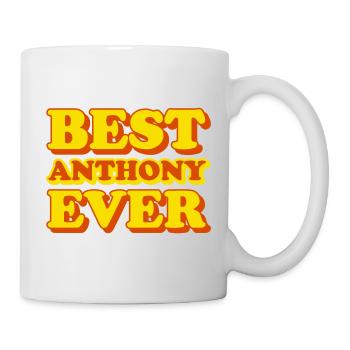 Anthony Vorname lustiges Geschenk - Tasse - Weiß - Rechts