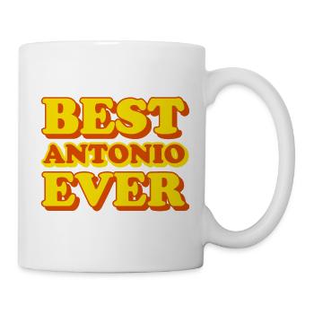 Antonio Vorname Lustiges Geschenk - Tasse - Weiß - Rechts