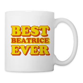 Béatrice Prénom Drôle de cadeau - Mug blanc - blanc - Droite