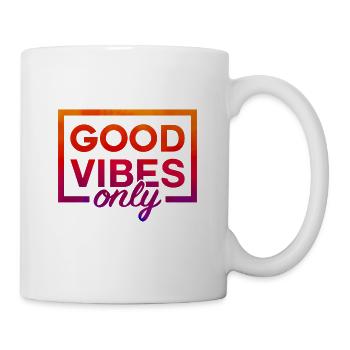 Good Vibes Only Tie Dye Good Vibe - Tasse - Weiß - Rechts
