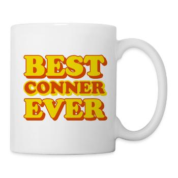 Conner First Name Funny Gift - Mug - white - Right