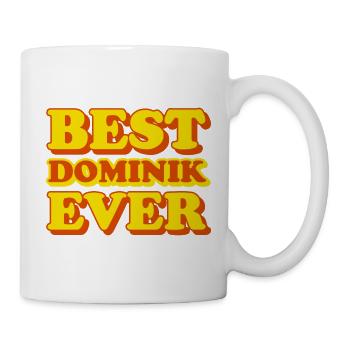 Dominik Prénom Cadeau Drôle - Mug blanc - blanc - Droite
