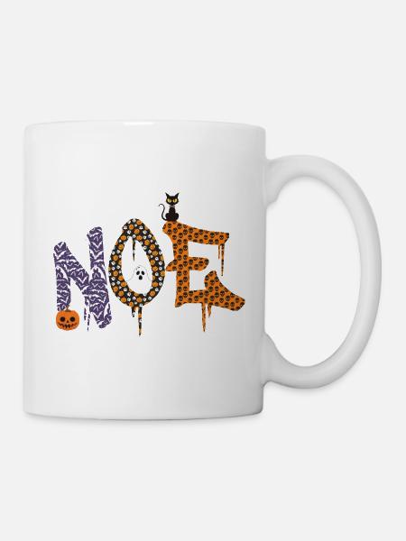 Noé prénom Cadeau personnalisé prénom noe - Mug blanc - blanc