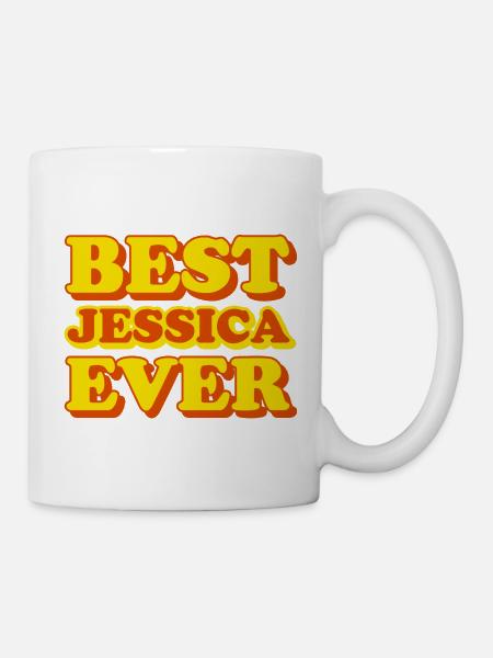 Jessica Vorname lustiges Geschenk - Tasse - Weiß