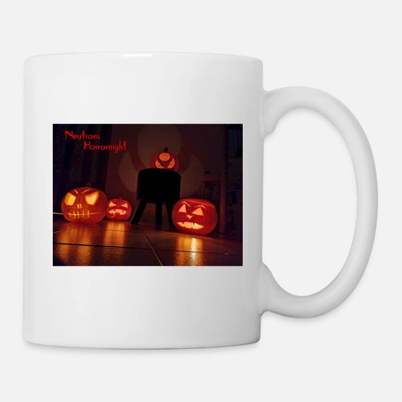 Neutrons Horrornignt - Tasse - Weiß