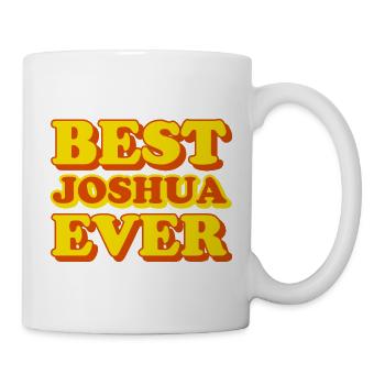 Joshua First Name Funny Gift - Mug - white - Right