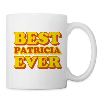 Patricia First Name Funny Gift - Mug - white - Right