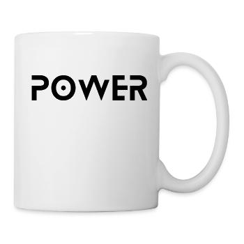 Power - Tasse - Weiß - Rechts
