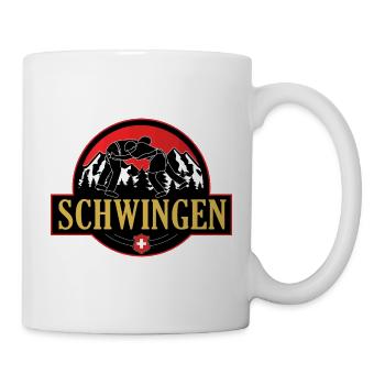 Schwingen - Tasse - Weiß - Rechts