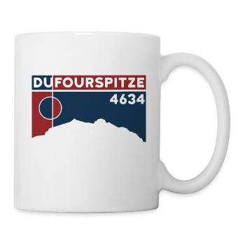 Dufourspitze High Altitude Tour Ascent Souvenir Souvenir - Mug - white - Right