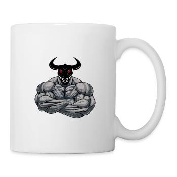 Bull Man - Taurus Man - Mug - white - Right