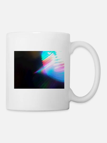 Neon Wheels - Tasse - Weiß