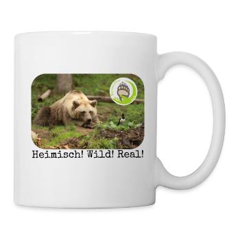DARIA & eine Elster - Tasse - Weiß - Rechts