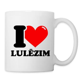 J'adore le prénom Lulezim - Mug blanc - blanc - Droite
