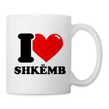J'adore le prénom shkëmb - Mug blanc - blanc - Droite