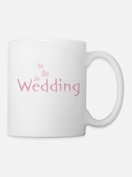 Wedding - Mug - white