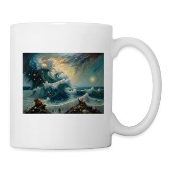 Zorn der Natur #3 - Tasse - Weiß - Rechts