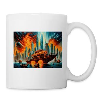 Fureur de la nature #4 - Mug blanc - blanc - Droite