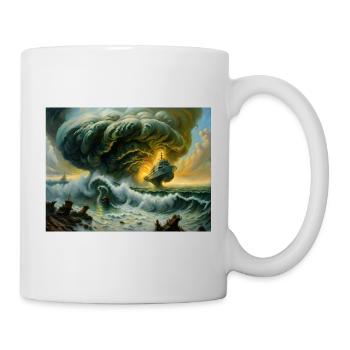 Zorn der Natur #5 - Tasse - Weiß - Rechts