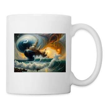 Zorn der Natur #7 - Tasse - Weiß - Rechts