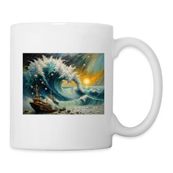 Zorn der Natur #10 - Tasse - Weiß - Rechts