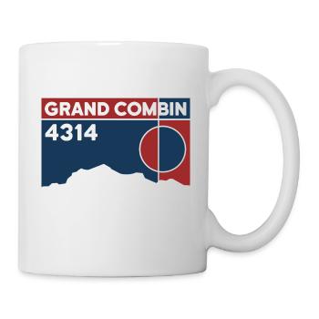 Grand Combin Dépassement Ski Tour Altitude Souvenir - Mug blanc - blanc - Droite