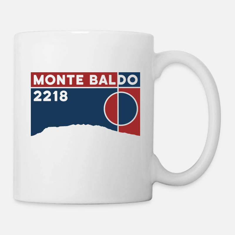 Monte Baldo Trekking Wanderung Wandern Trail - Tasse - Weiß