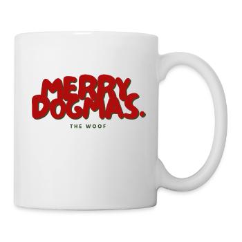 Merry Dogmas - Weihnachten - Hundeliebhaber - Tasse - Weiß - Rechts
