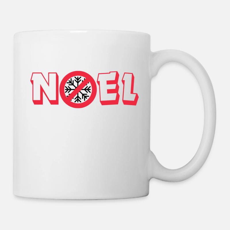 NoNoel - Mug blanc - blanc
