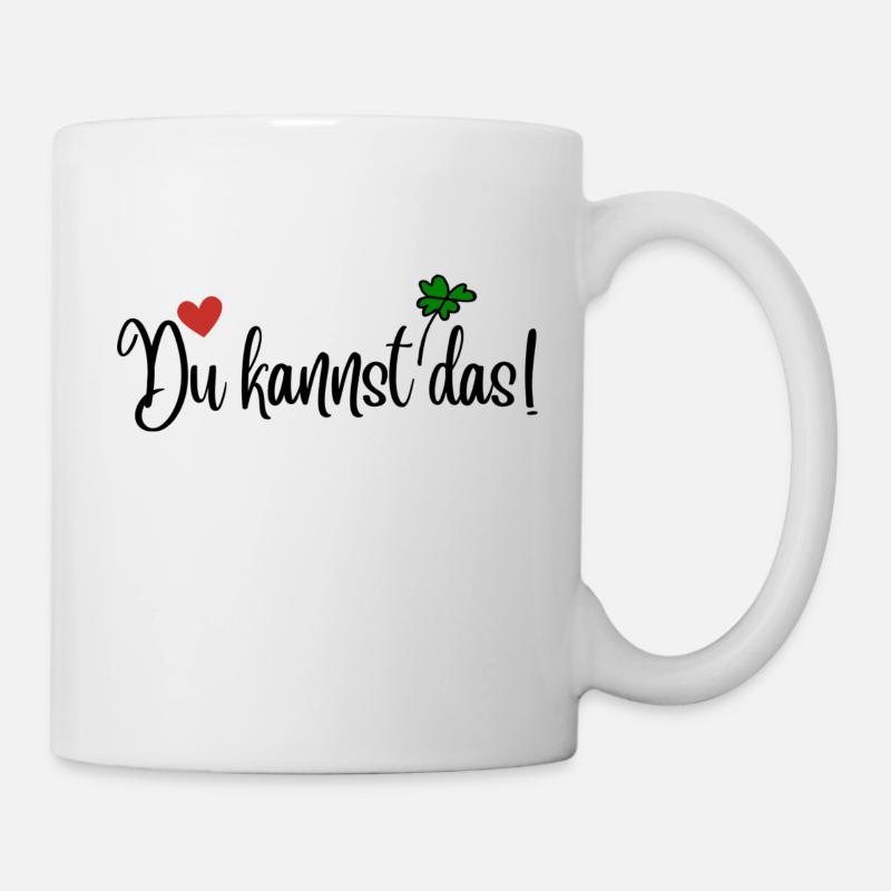 Du kannst das! - Tasse - Weiß