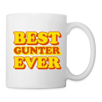 Günter Prénom Drôle Cadeau - Mug blanc - blanc - Droite