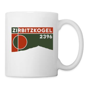 Zirbitzkogel Trailrunning Skitour Wandern Souvenir - Tasse - Weiß - Rechts