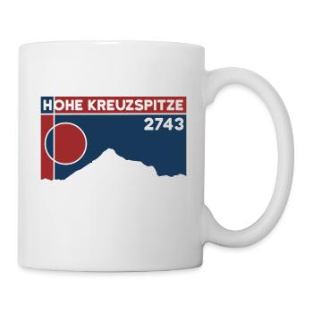 Hohe Kreuzspitze Jaufenpass Ski de randonnée Randonnée Montagne - Mug blanc - blanc - Droite