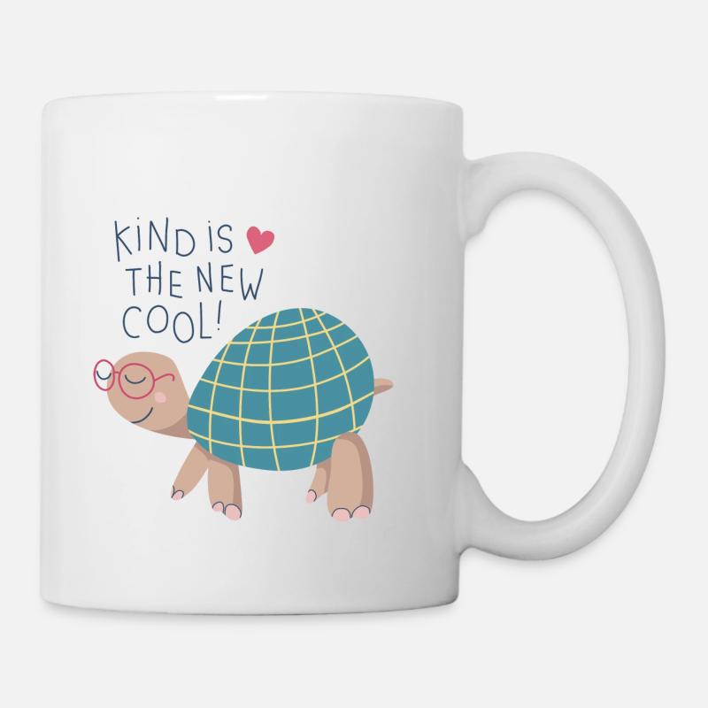 Illustration "Kind is the new cool" - Mug - white