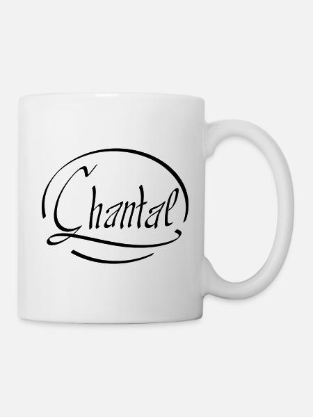 Chantal - Mug blanc - blanc