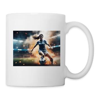 Soccer #1 - Mug blanc - blanc - Droite