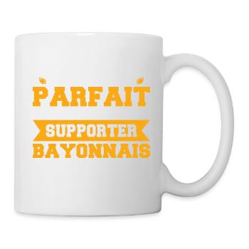 Homme Bayonnais Bayonne Rugbyman Rugby Humour - Mug blanc - blanc - Droite