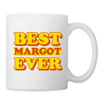 Drôle de cadeau avec prénom Margot - Mug blanc - blanc - Droite