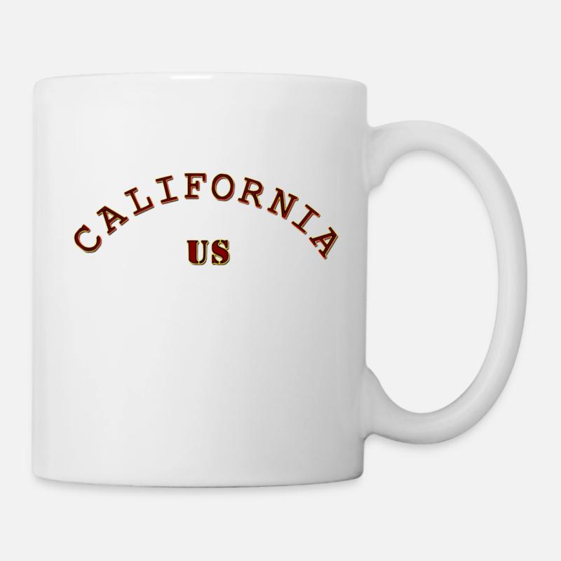 California - Mug blanc - blanc
