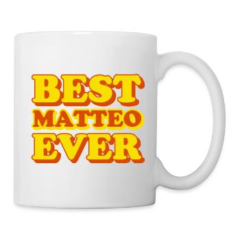 Funny gift with first name Matteo - Mug - white - Right