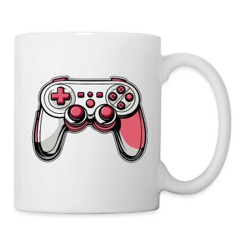 Controller Pink Red Illustration - Mug - white - Right