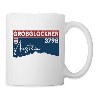 Großglockner Hohe Tauern Skitour Wandern Berglauf - Tasse - Weiß - Rechts