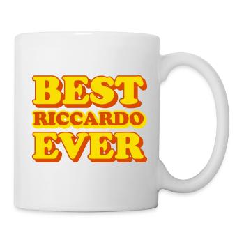 Riccardo Prénom Drôle Cadeau - Mug blanc - blanc - Droite