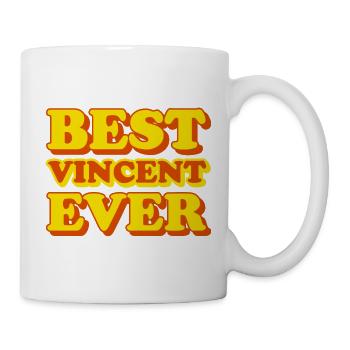 Funny gift with first name Vincent - Mug - white - Right