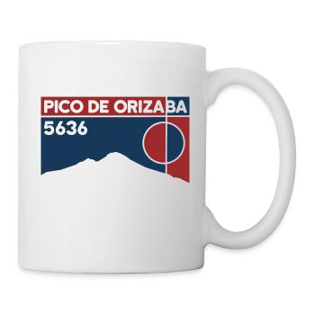 Pico De Orizaba Citlaltépetl Besteigung Mexico - Tasse - Weiß - Rechts