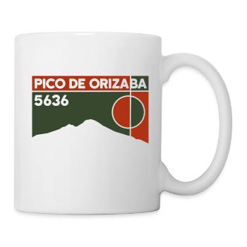 Pico De Orizaba Mountain Volcano Argentina Souvenir - Mug - white - Right