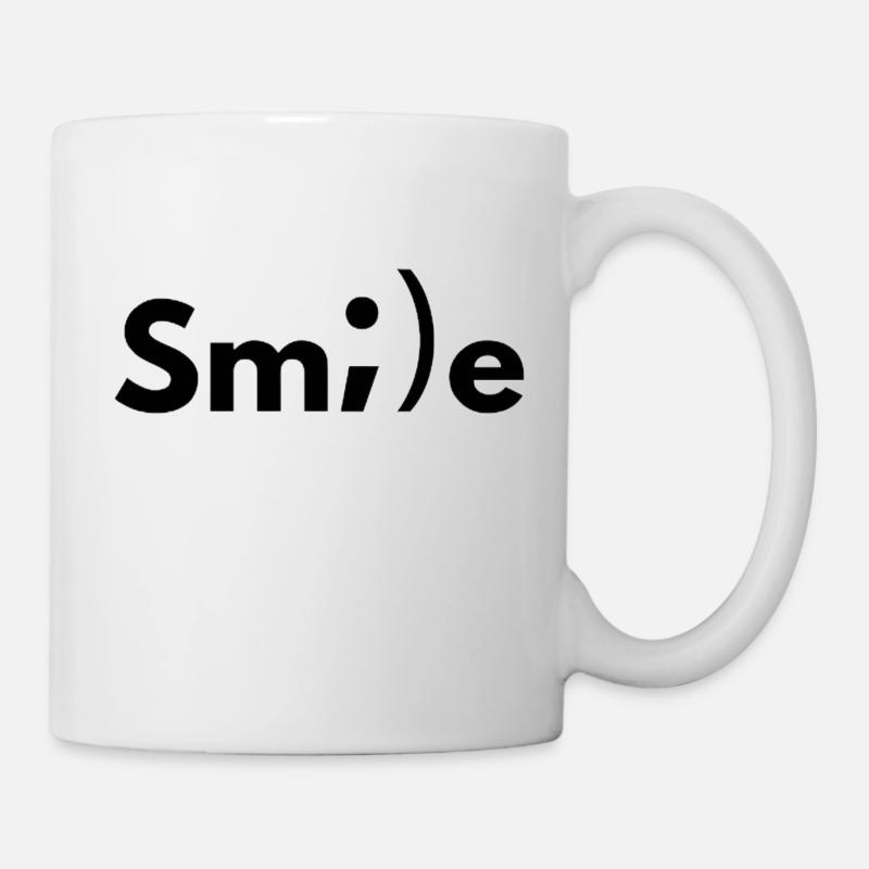 Smile - Mug - white