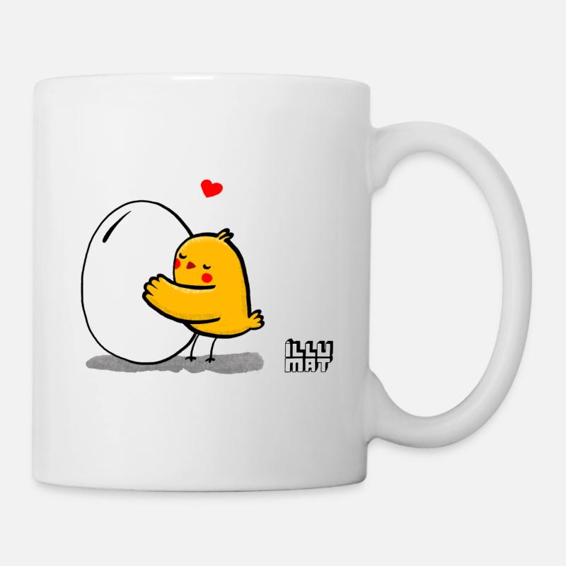 Oeuf de frère ou de sœur - Mug blanc - blanc