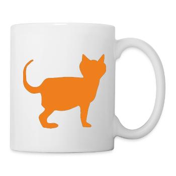 Cat Orange - Mug - white - Right